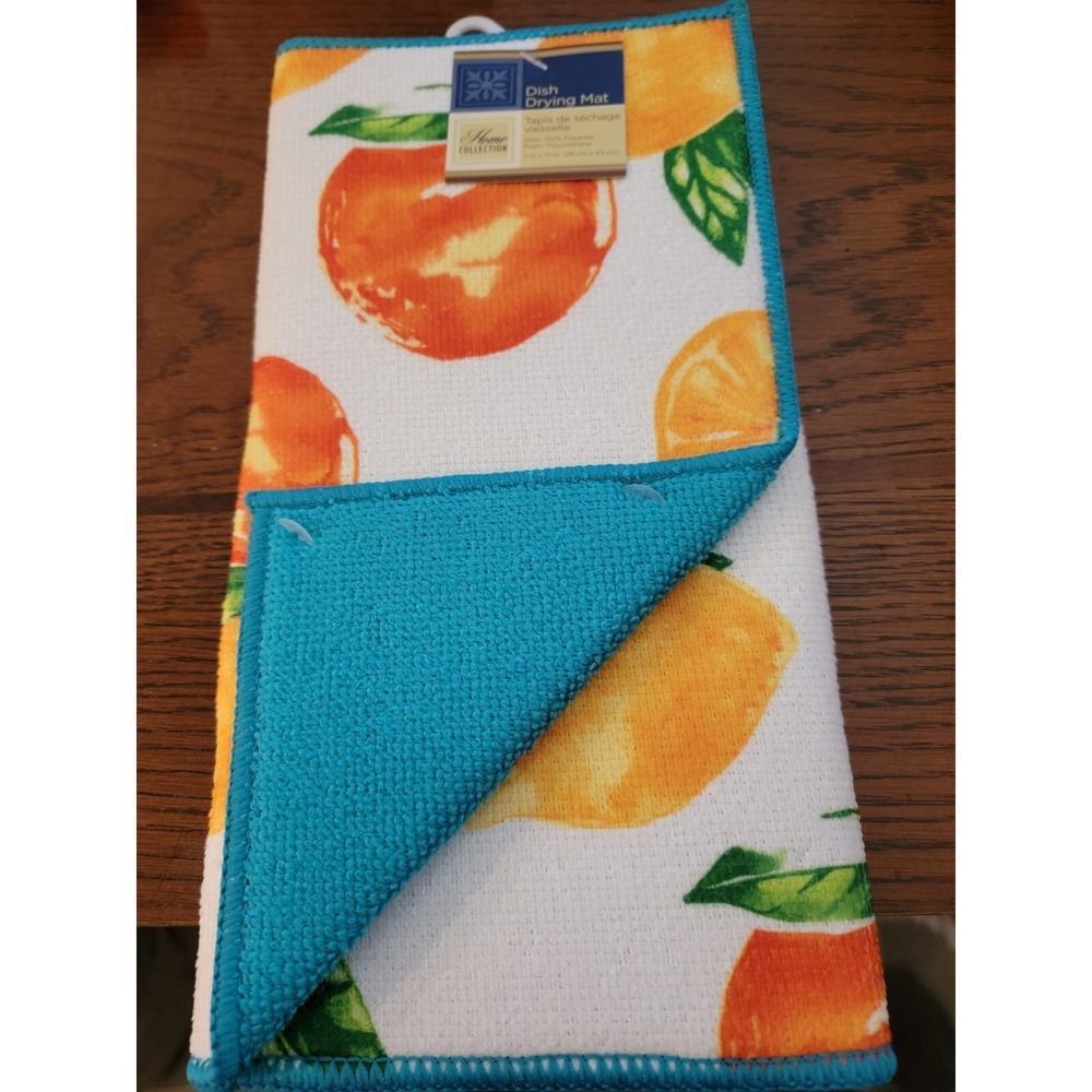 Home Collection  Drying Mats - Peaches ‎ - 11 in x 17 in
